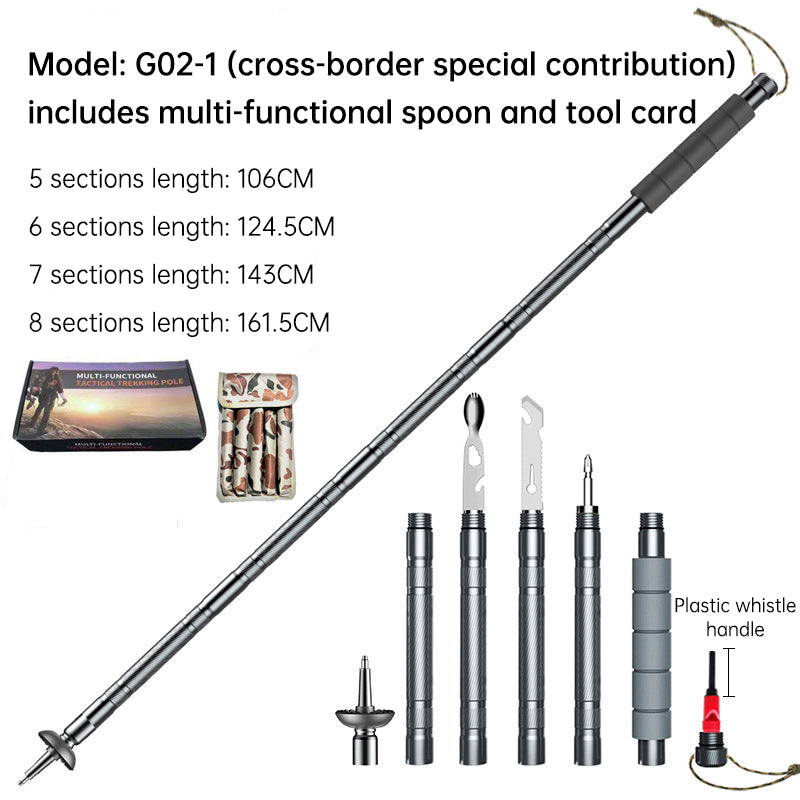 Collapsible Tactical Trekking Pole