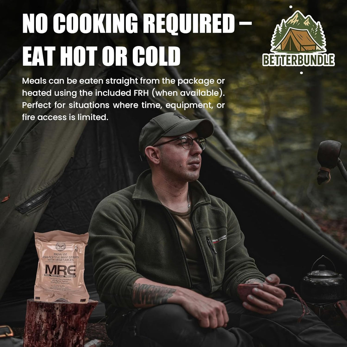 2026 Inspection MRE, U.S. MRE Meals, Emergency Supplies, Emergency Food Supply, Survival Food, Freeze Dried Food W/ Flameless Heater, Ready Meals (Variety Pack of 12) – (A or B Case Selected at Random) FRESH STOCK - 10 Year Shelf Life from Inspection Date