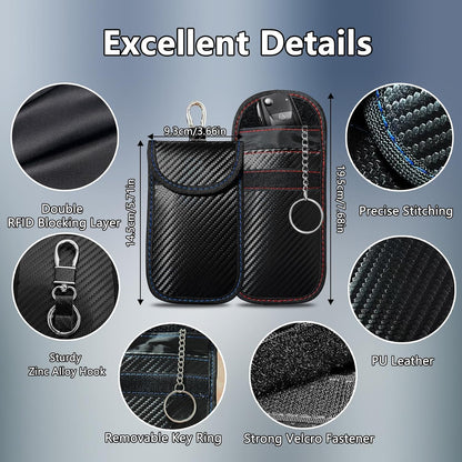 Ultimate Faraday Box with Bonus Faraday Bags – Extra-Large Signal Blocking Solution for Car Keys and Phones!