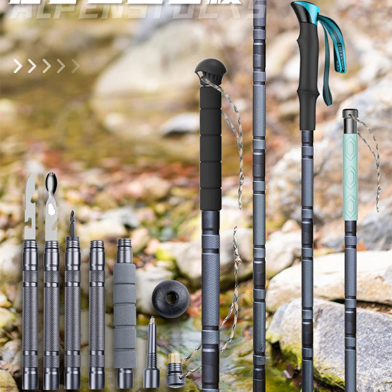 Collapsible Tactical Trekking Pole