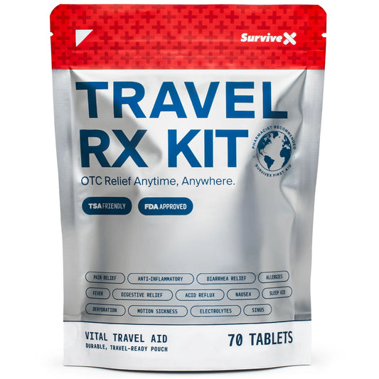 Survive X Travel Medicine Kit