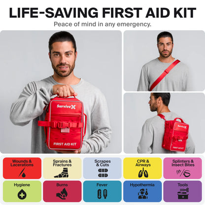 Survive X Large Pro First Aid Kit