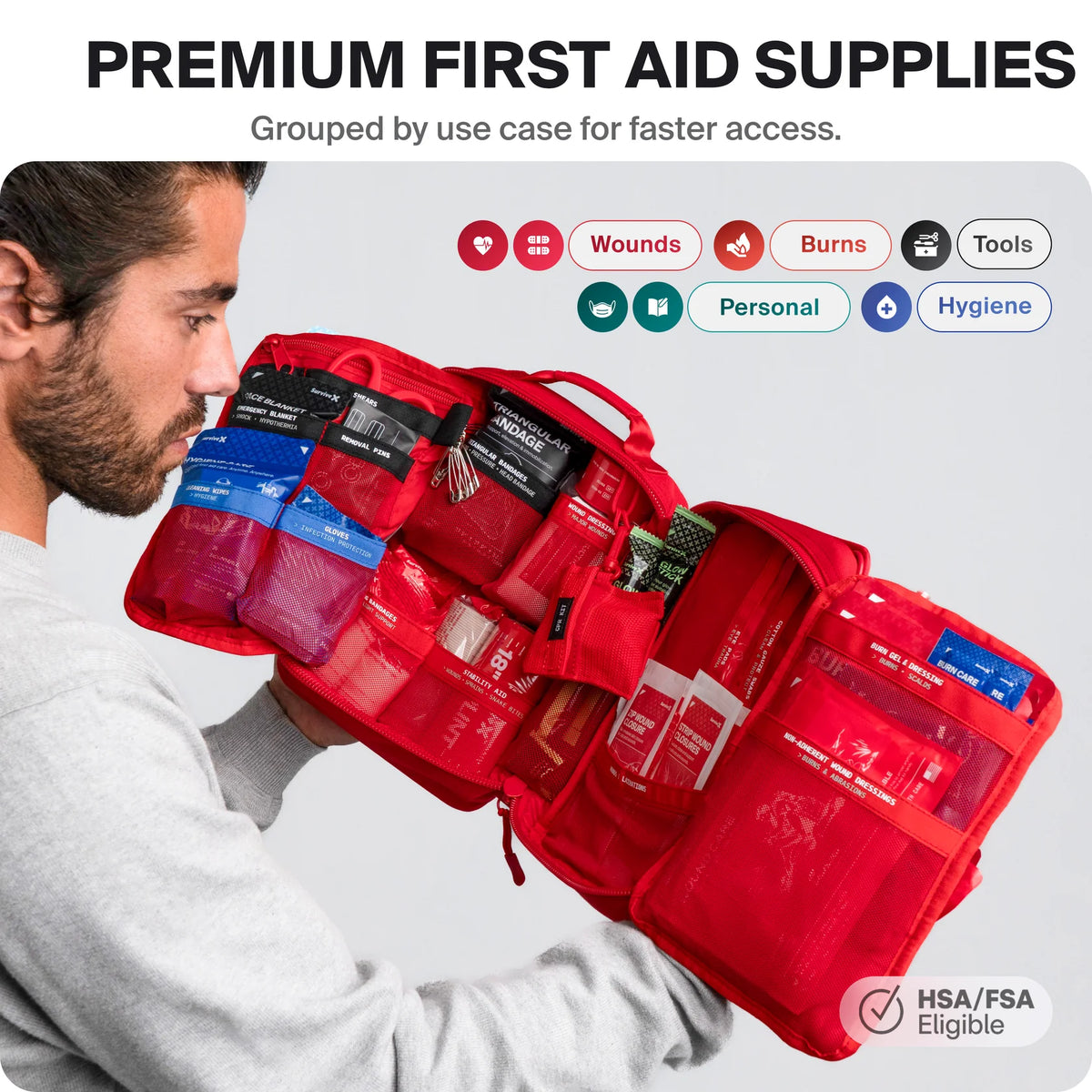 Survive X Large Pro First Aid Kit
