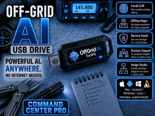 OffGrid AI Toolkit | Command Center Pro USB