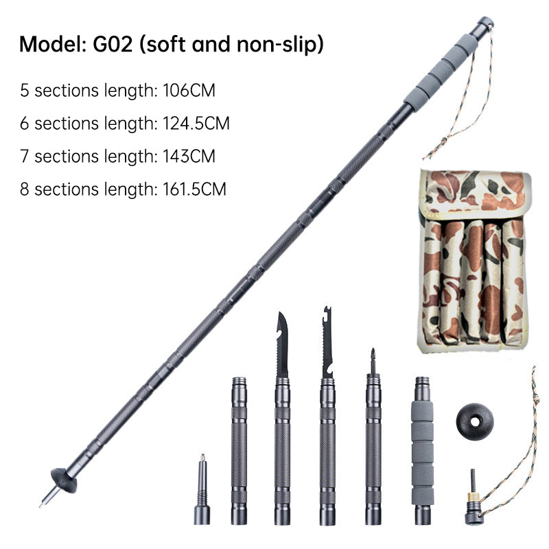 Collapsible Tactical Trekking Pole