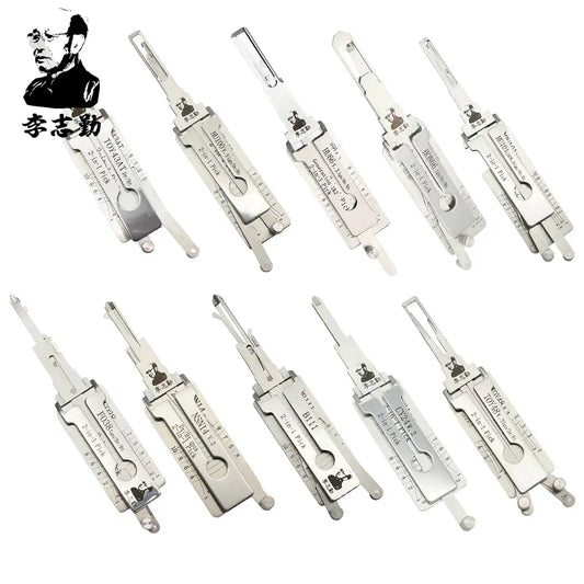 Classic Lishi 10pc Automotive Picks | Decoders Kit