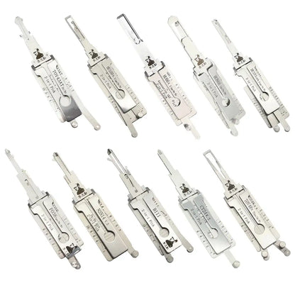 Classic Lishi 10pc Automotive Picks | Decoders Kit