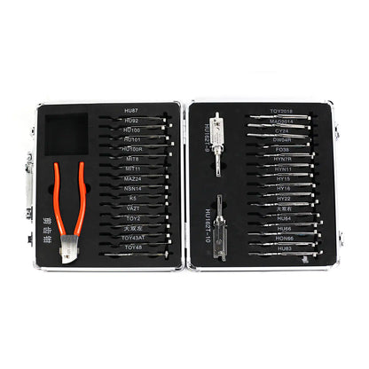 Classic Lishi 32 Pieces Full Set | 100% Original Lishi Pick Set with FREE Toolbox