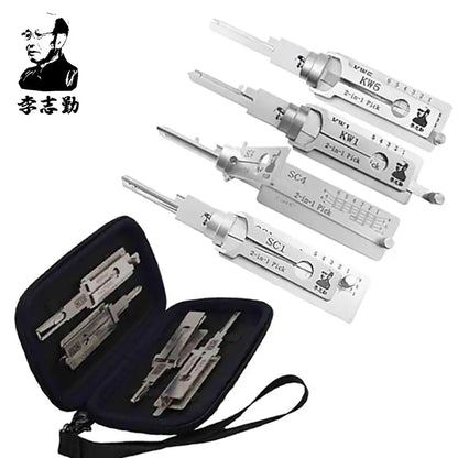 Classic Lishi Residential Pick Set | SC1, SC4, KW1, KW5 (4-Pack)