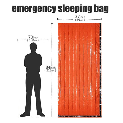 Emergency Mylar Survival Sleeping Bag