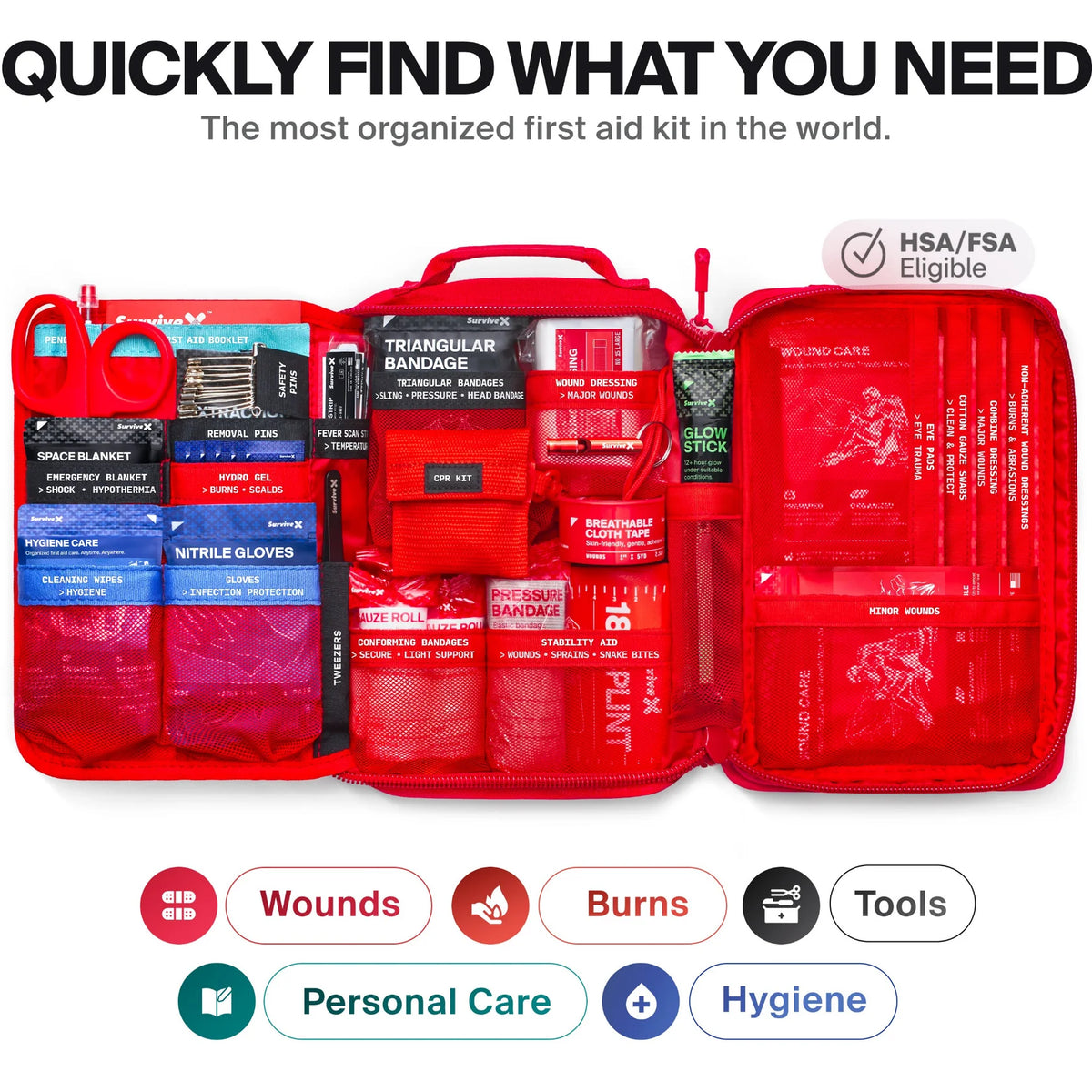 Survive X Large First Aid Kit